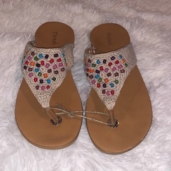 The Sak Shoes - The Sak shana hand crocheted sandals Vegan